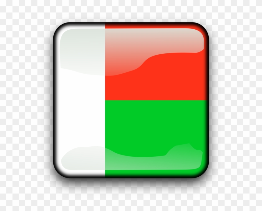 Madagascar Red Computer Icons Graphic Arts - Flag Of Madagascar #1394540