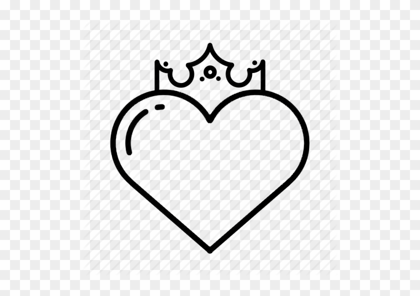 Free Download Lenna Erespe Clipart Heart Queen Clip - Heart King Queen Crown #1394558