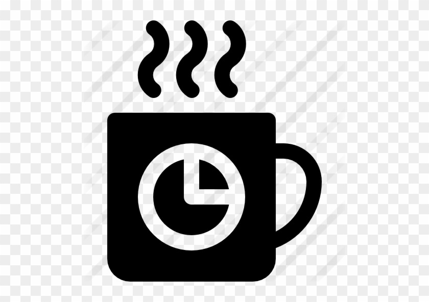 Coffee Break Free Icon - Break Icon White Png #1394621