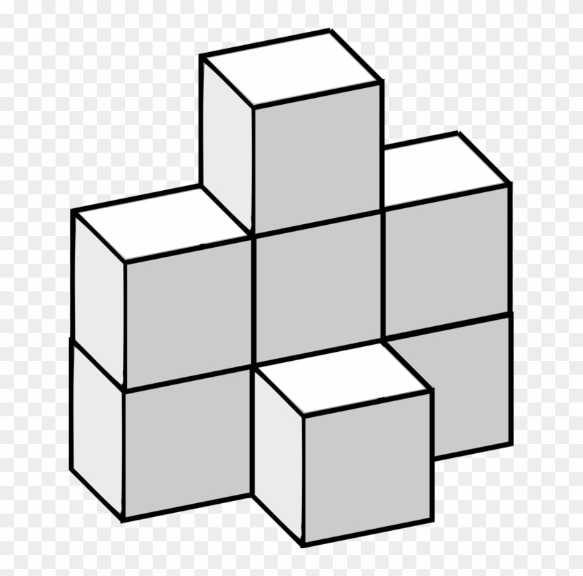 All Photo Png Clipart - Math Cubes Clip Art Black And White #1394645