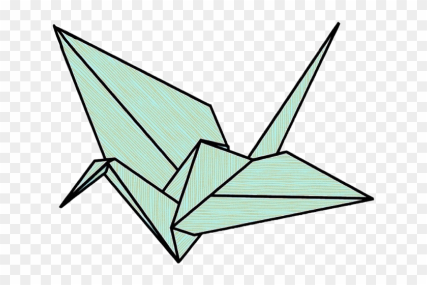 Origami Crane Drawing #1394728