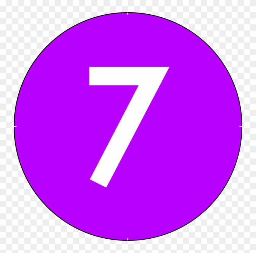 All Photo Png Clipart - Number 7 Is Purple - Free Transparent PNG Clipart  Images Download
