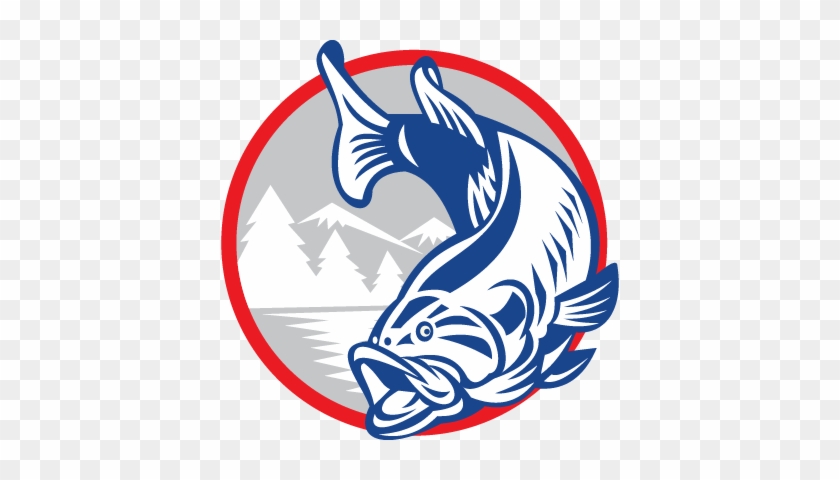 13th Annual Fisheree - Fish Bass Jumping Out Of Water Logo #1394773