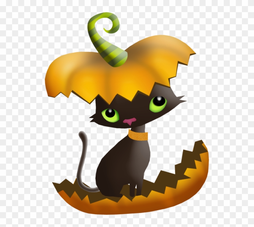 Halloween Iiihalloween Ideasclip Arthalloween Decorating - Tubes Png Halloween Cat #1394863