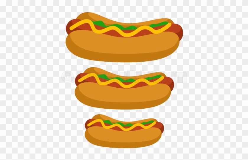 Clip Art Royalty Free Library Printable Hot Dog Photo - Hot Dog Photo Booth Prop #1394906