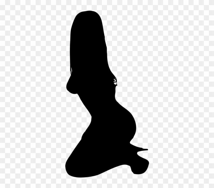 Silhouette Female Body 10 Clipart - Illustration #1394956