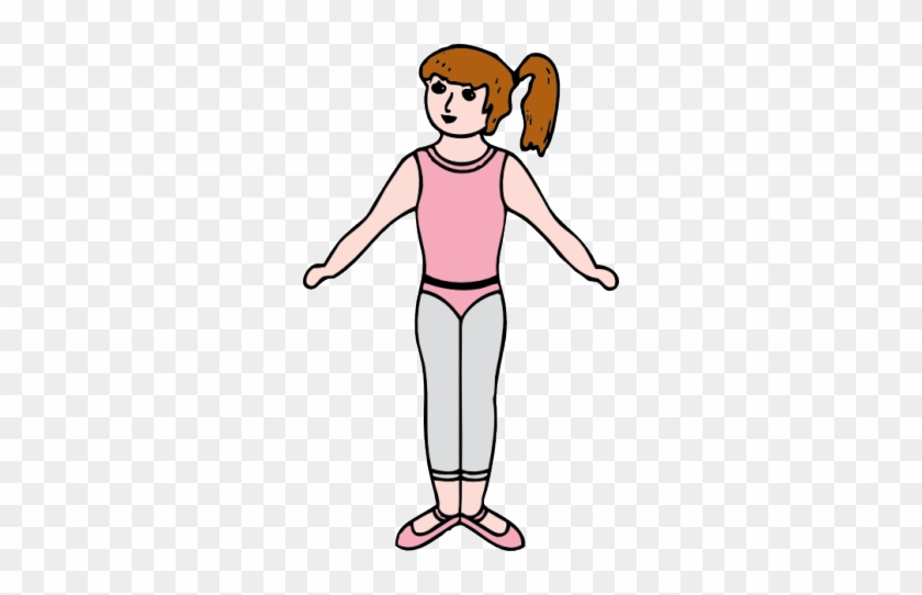 Female Body Silhouette - Girl Body Clipart #1394975