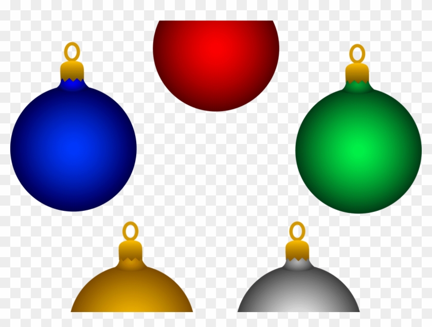 Animated Happy Birthday Clipart - Cartoon Christmas Tree Decorations #1395024