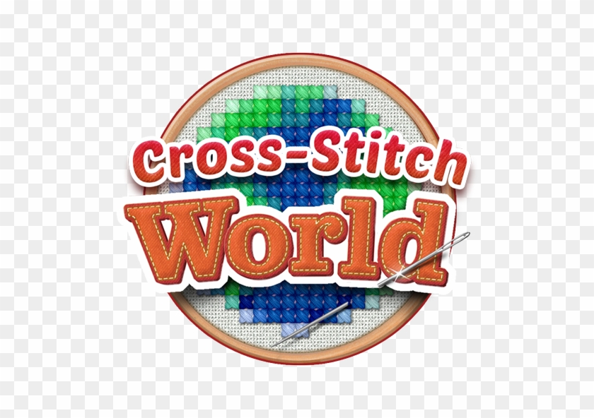 Free Download Cross Stitch World Logo Clipart Cross-stitch - Cross Stitch World App #1395086