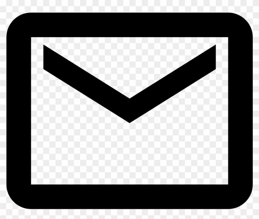 Message Clipart Logo Png - Material Design Mail Icon #1395096