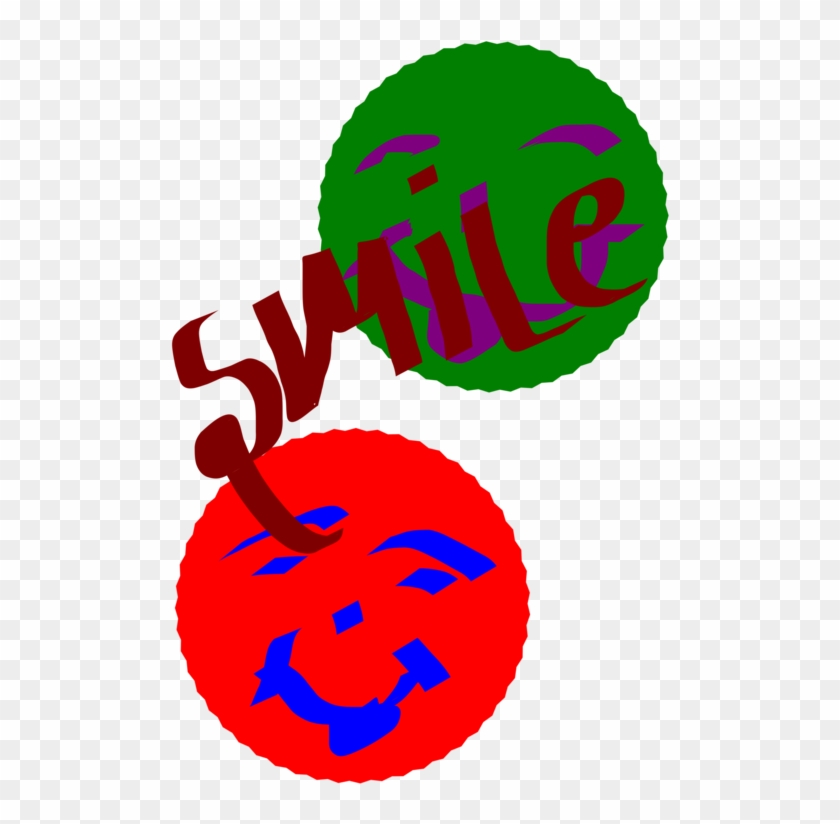 Smiley Face Text Messaging Fruit - Smiley #1395101
