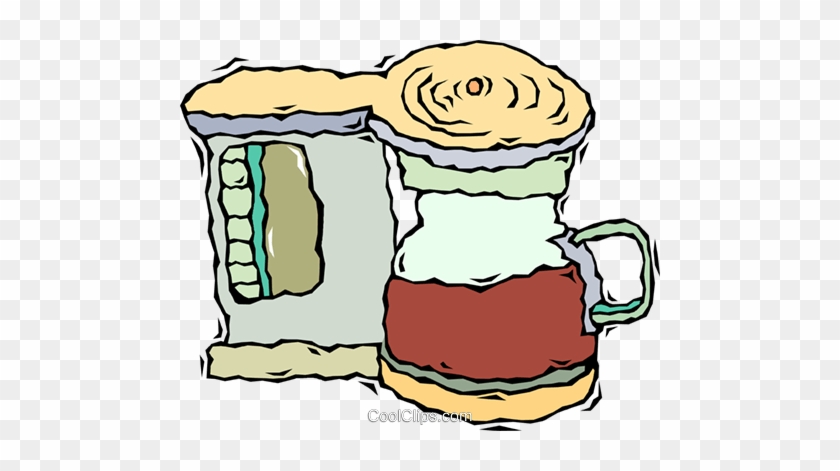 Coffee Machine, Java Royalty Free Vector Clip Art Illustration - Kaffeemaschine Clipart #1395194