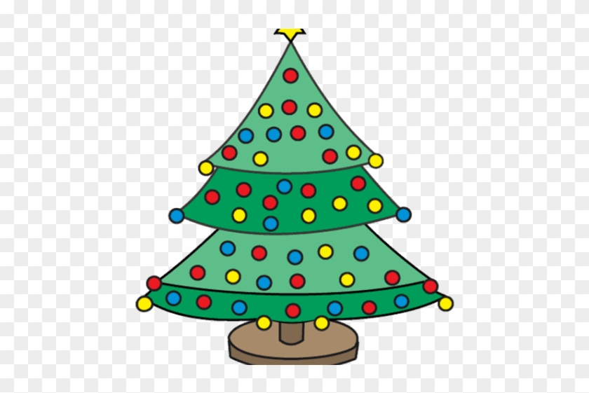 Drawn Christmas Tree Transparent - Christmas Tree Design Drawing #1395207