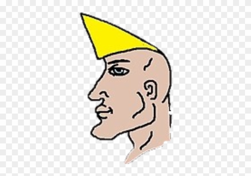 Clip Art Royalty Free Download Chad Discord Emoji Use - Chad Meme Head #1395315