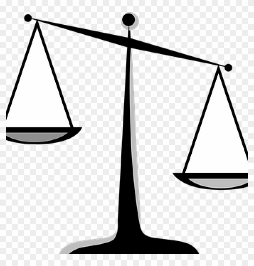 Scales Of Justice Clip Art Scales Of Justice Images - Weighing Scale Vector Png #1395353
