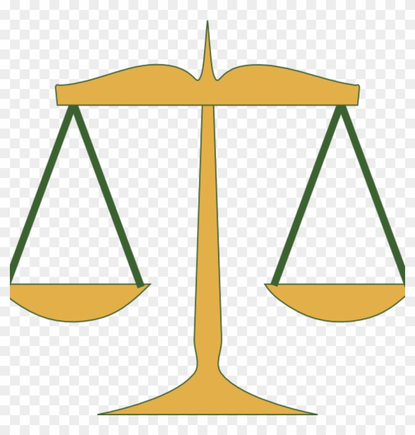 Scales Of Justice Clip Art Scales Of Justice Clipart - Judge Scale Clip Art #1395364