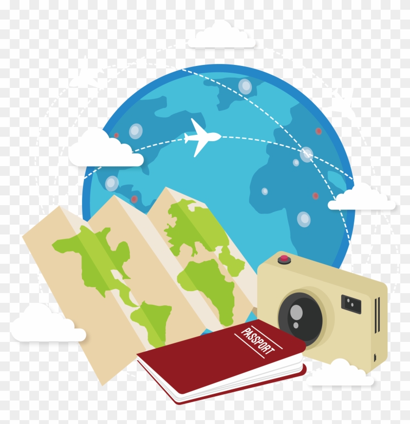 Traveler Vector Travel Globe - Travel #1395405