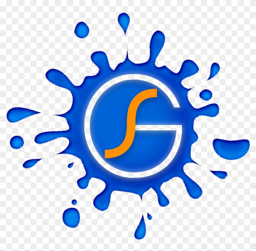 Blue Colour Splash Png #1395438