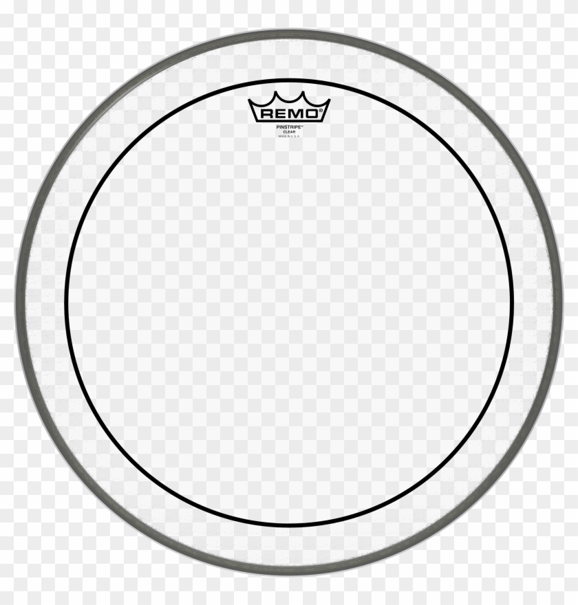 Remo Pinstripe Clear Bass Drum Head - Pinstripe Remo #1395578