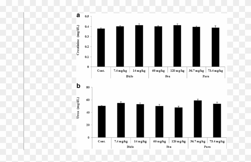 Changes Of Level Of A Urea And B Creatinine In Pb After - Monochrome #1395617