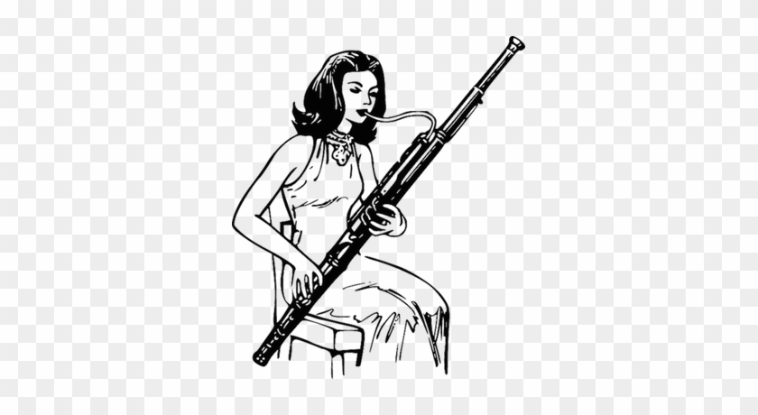 Body Bassoonist - Bassoon Clip Art #1395738