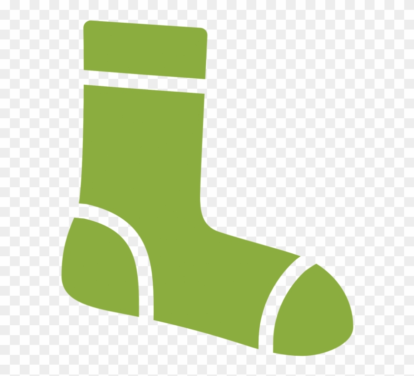 Kid Clipart Sock - Png Chaussette #1395785
