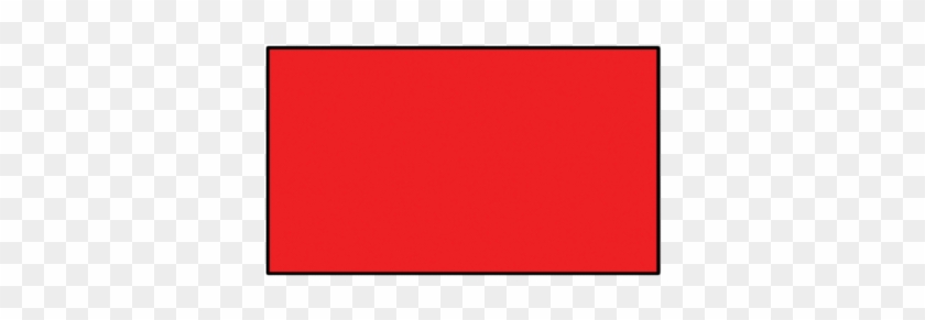 Rectangle Shape Cliparts - Red Rectangle Shape Transparent #1395788