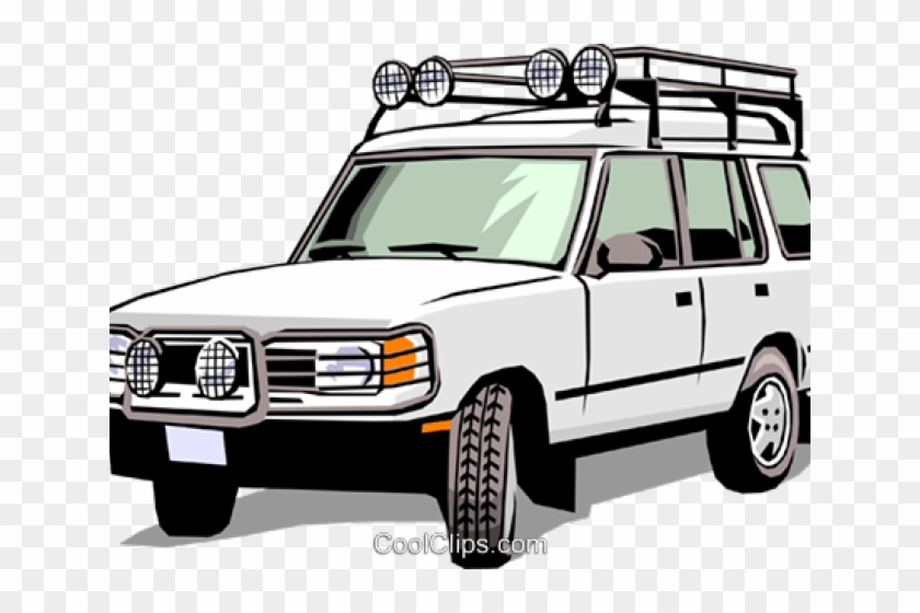 Land Rover Clipart Cartoon - Land Rover Clipart Cartoon #1395846