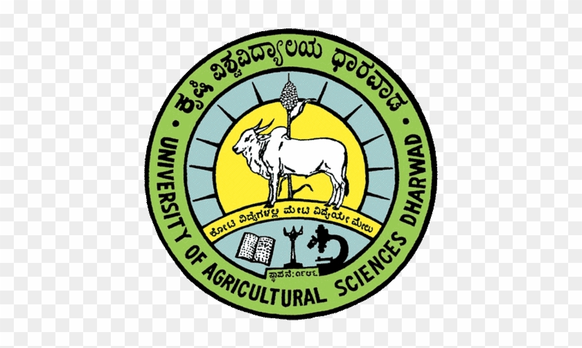 Image Black And White Stock Uas Dharwad Recruitment - University Of Agricultural Sciences Dharwad Logo #1395977