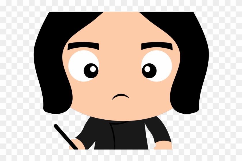 Severus Snape Clipart Professor Snape - Harry Potter Snape Cartoon #1396004