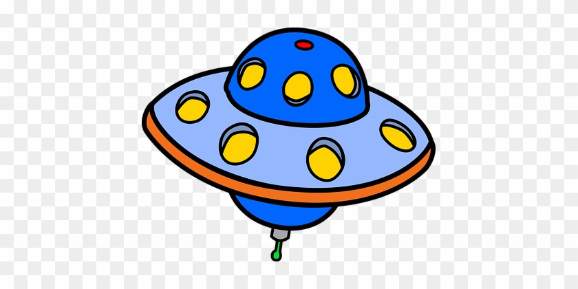 Ufo Clipart Animated - Flying Saucer Clipart #1396096