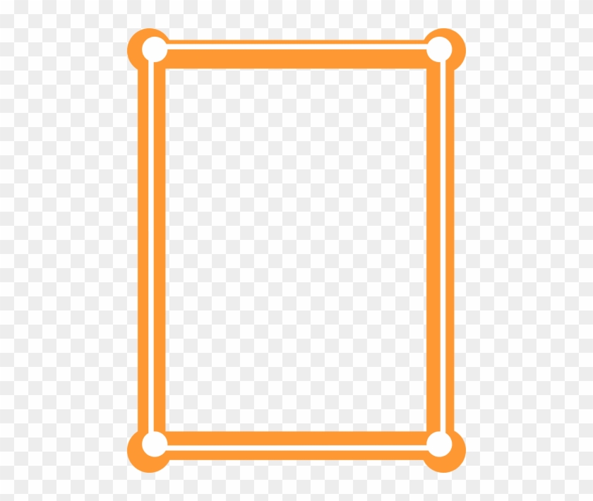 Transparent Boards Contemporary Picture Transparent - Frame Orange #1396104