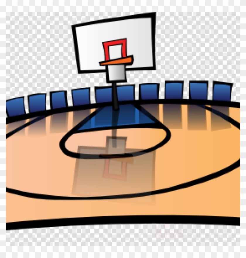 Basketball Court Clipart Basketball Court Clip Art - Background Power Point Basketball #1396124