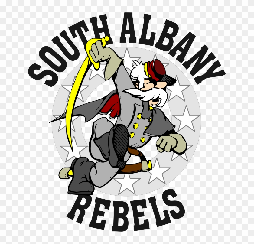 Png Format File - South Albany High School Rebel Mascot #1396129