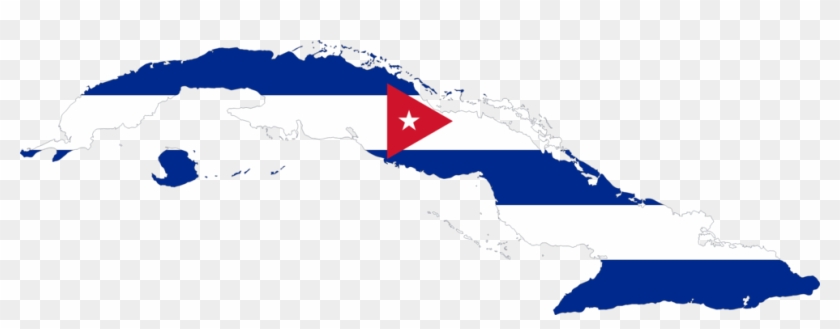 Flag Of Cuba Blank Map Coat Of Arms Of Cuba - Cuba Map Flag #1396168