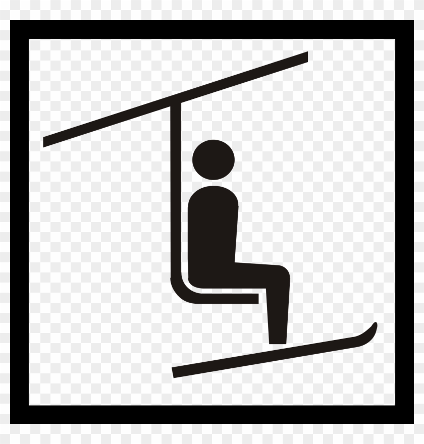 Open - Chairlift Pictogram #1396178