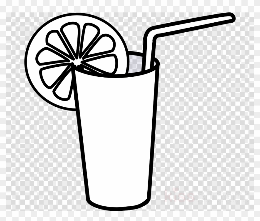 Download Lemonade Clip Art Clipart Lemonade Fizzy Drinks - Juice Black And White #1396212