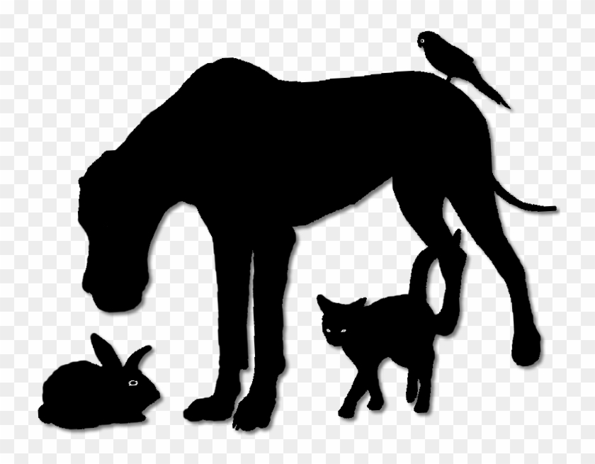 Forest Clipart Silhouette - Dog #1396225