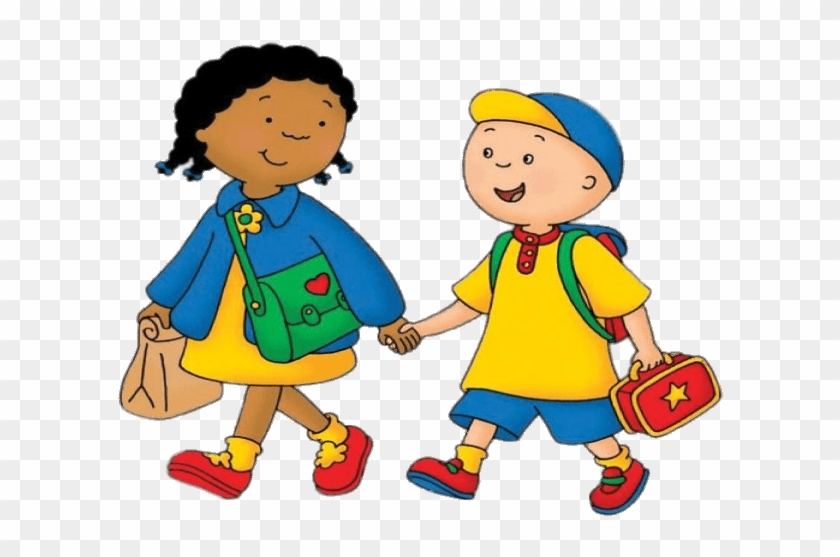 Graphic Library Download Caillou And Clementine To - Derecho A La Solidaridad #1396280