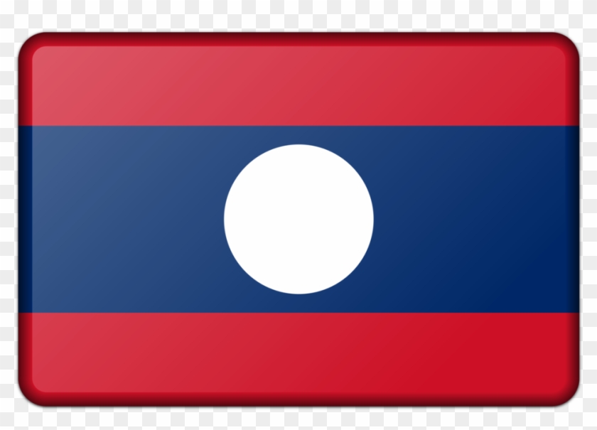 Flag Of Laos Cambodia - Flag Of Laos #1396314