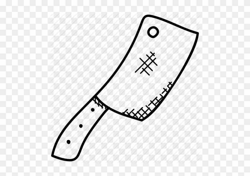 Butcher Knife Drawing At Getdrawings Com Free - Butcher #1396368