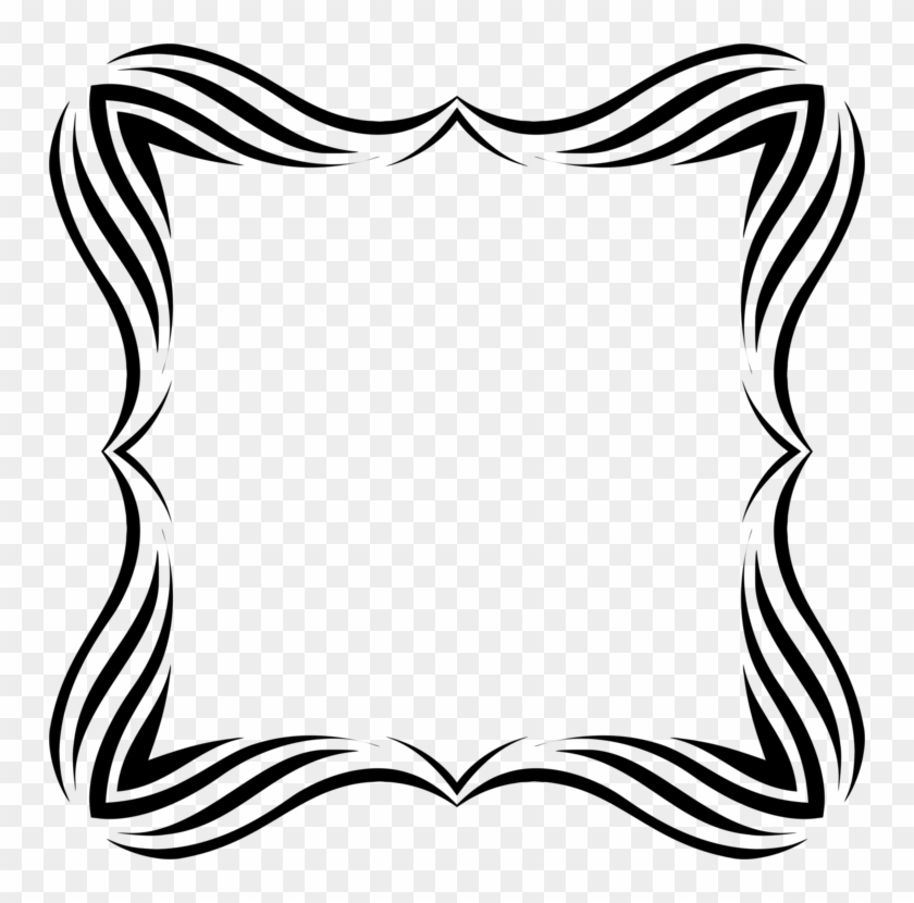 Decorative Borders Borders And Frames Decorative Arts - Square Border Transparent Decorative #1396426