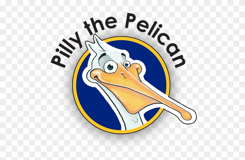 Pilly The Pelican Logo - Together We Can Change The World #1396432