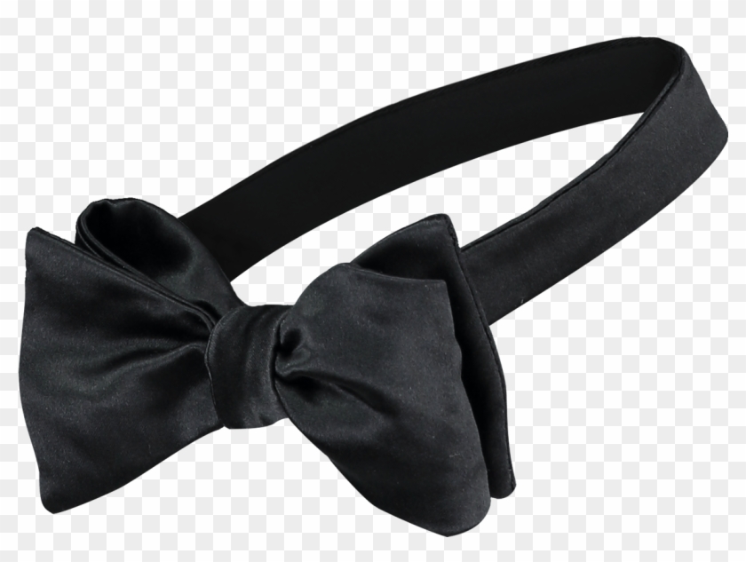 Black Bow Tie Png - Bow Tie Side View #1396462