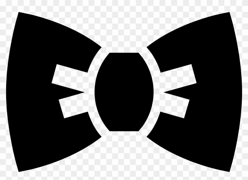 Clip Free Stock Computer Icons Transprent Free - Bow Tie Vector Png #1396486
