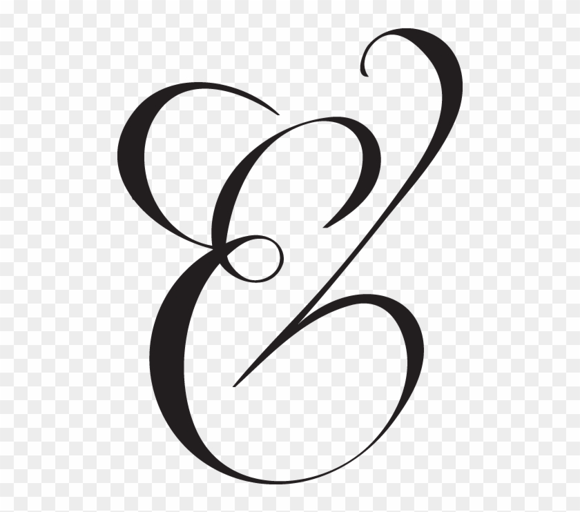 Calligraphy Letter E Transparent #1396549