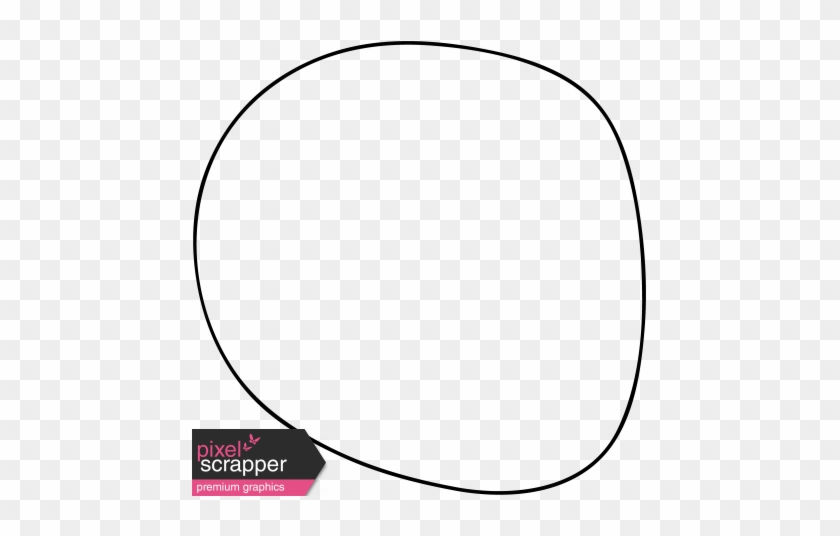 Circle Doodle Template - Digital Scrapbooking #1396598