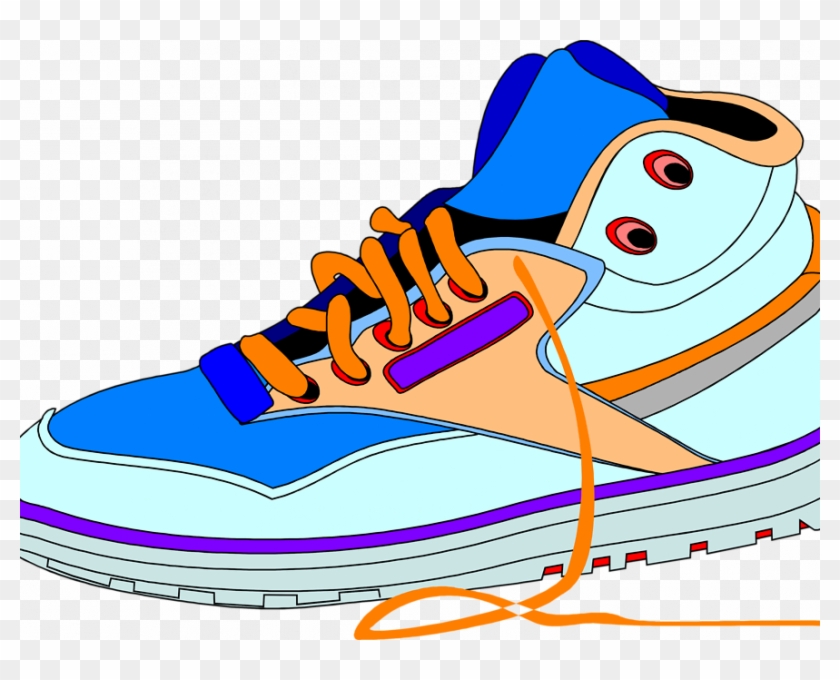 Shoe Clip Art - Sneaker Clipart #1396711