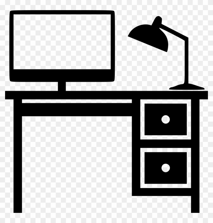 Clip Library Library Svg Png Icon Free Download Onlinewebfonts - Office Table Icon Png #1396721