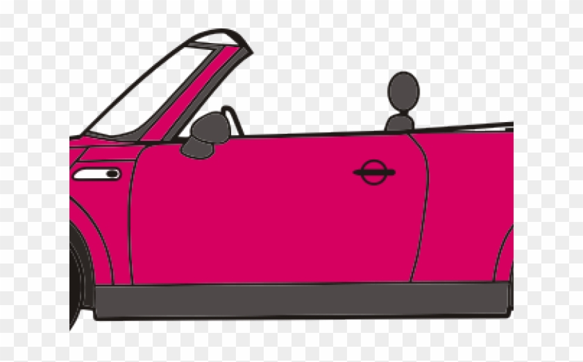 Mini Clipart Side Car - Cartoon Open Top Car #1396759